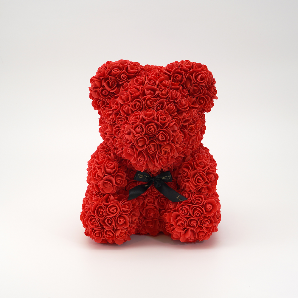 Large Rose Bear